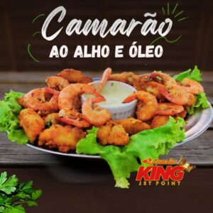 Camarão ao Alho e Óleo